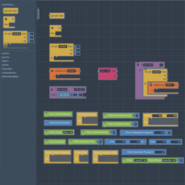 VFab Scratch like Content Creation Tool